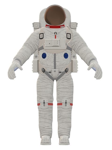 Free astronaut cosmonaut spacesuit illustration