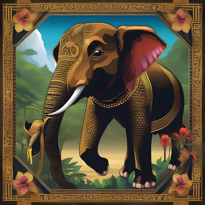 Download Thai Elephant, Animals Belonging To Thailand, Thai Art ...
