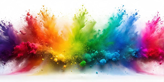 Download Colorful, Paint Powder, Holi. Royalty-Free Stock Illustration ...