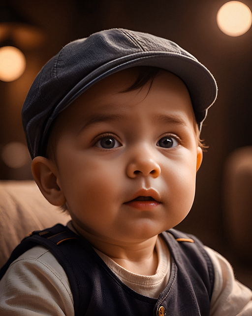 Free boy child cap illustration
