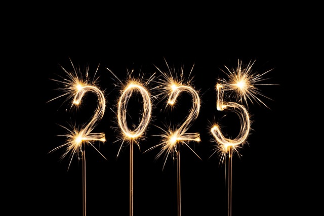 Free new year's day fireworks new year's eve illustration