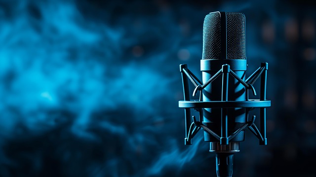 Free microphone close up audio illustration