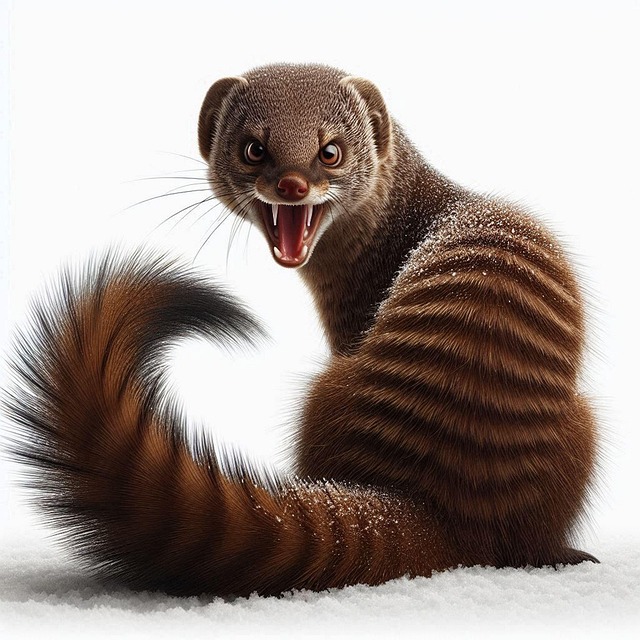 Free ai generated civet fossa illustration