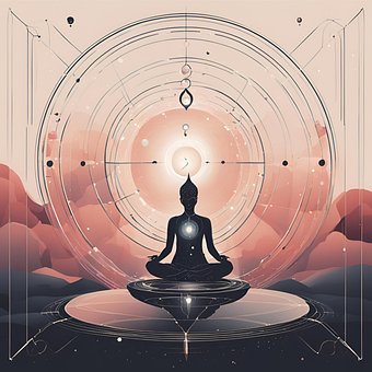 Free Spiritual Meditation illustration and picture