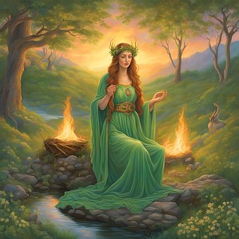 Free Goddess Mystical illustration and picture