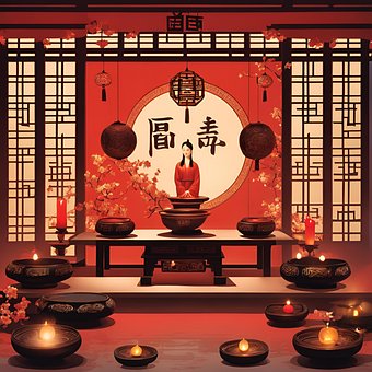 Free I Ching Chinese illustration and picture