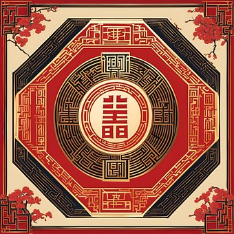 Free I Ching Chinese illustration and picture