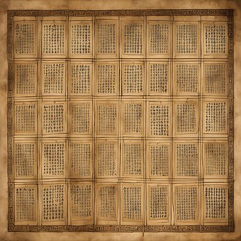 Free I Ching Chinese illustration and picture