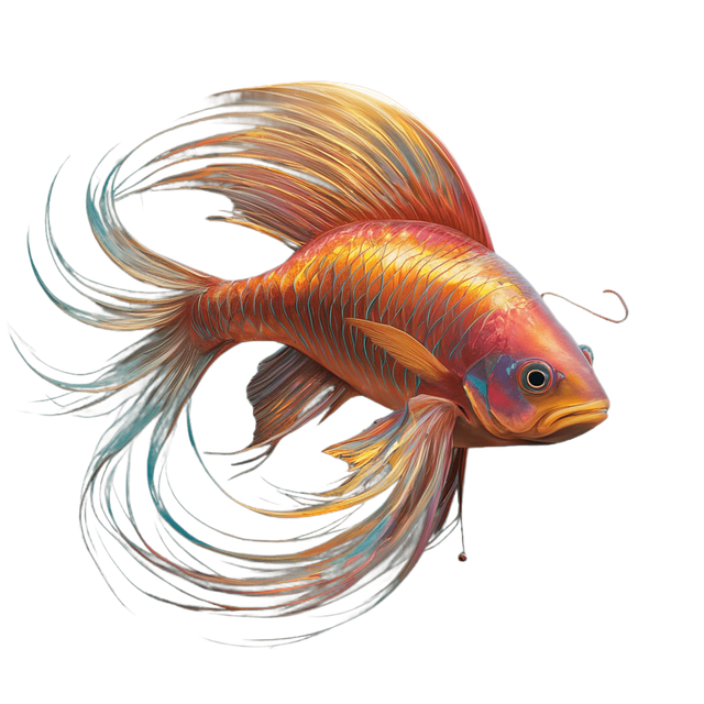 Free colorful nature fish illustration