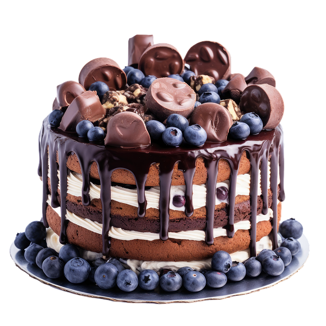Free ai generated cake chocolate illustration