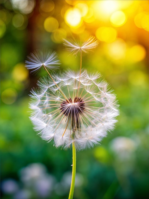 Free Ai Generated Dandelion illustration and picture