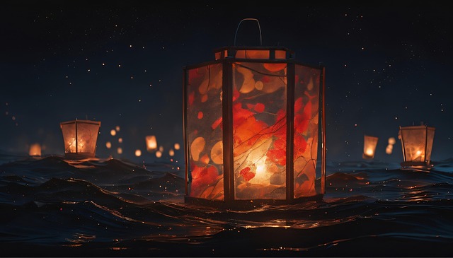 Download free HD stock image of Lanterns Mid-Autumn Festival Free lanterns mid-autumn festival midautumn illustration