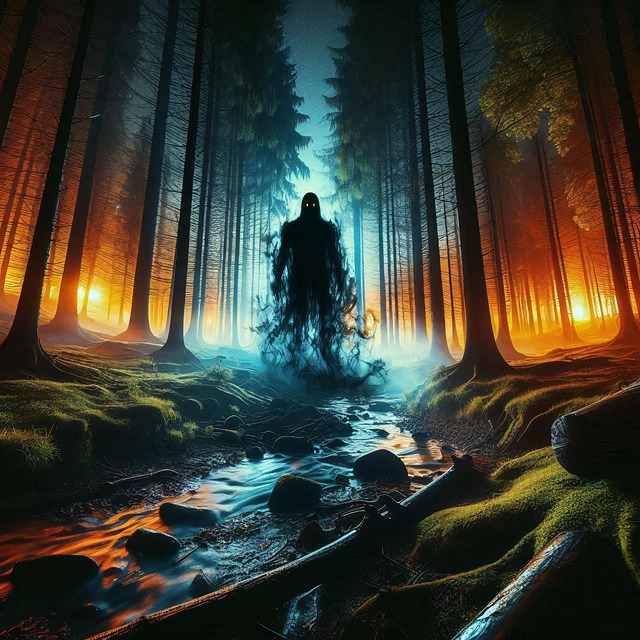 Ai Generiert, Bäume, Geist, Wald