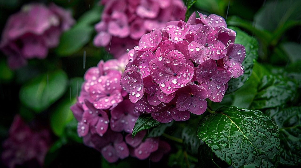 Download Ai Generated Flowers Hydrangeas Royalty Free Stock