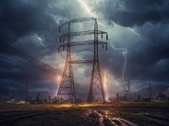 Free energy electricity power illustration