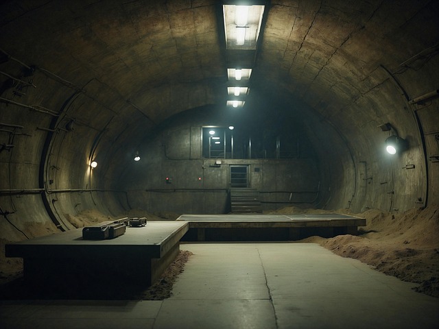 Tunel, Subteran, Perspectivă, Întuneric
