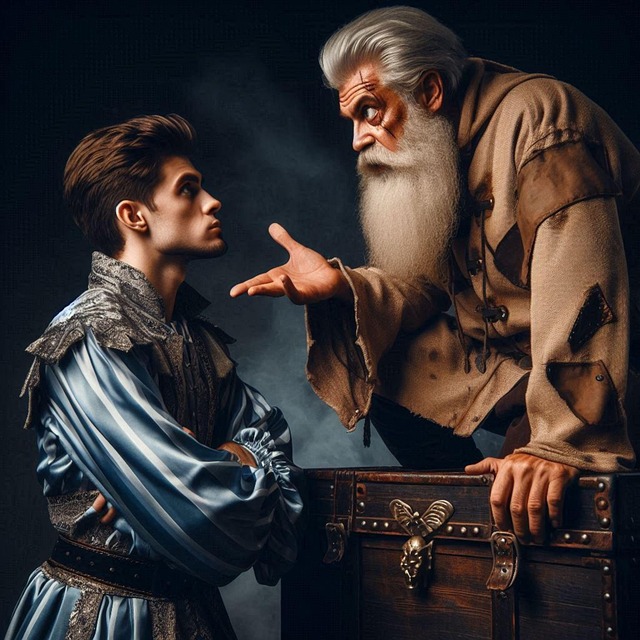 Free magician apprentice to scold illustration