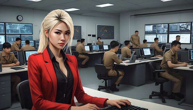 Free bian mannh vietnamese woman illustration