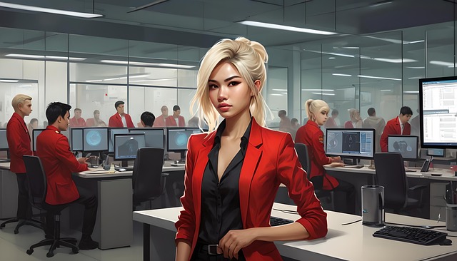 Free bian mannh vietnamese woman illustration