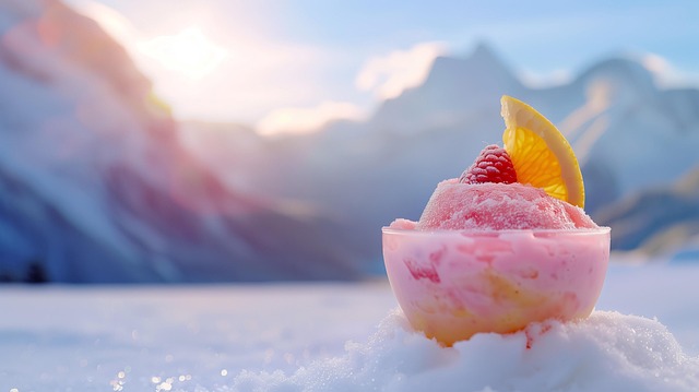 Eis, Kalt, Dessert, Sonnentag