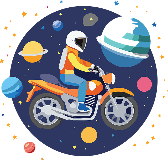 Free motorcycle vehicle scooter vector
