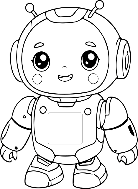 Robot, Bebelus, Copil, A Desena, Desen