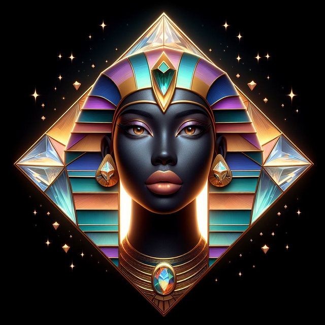 Free Beautiful Egyptian Woman illustration and picture