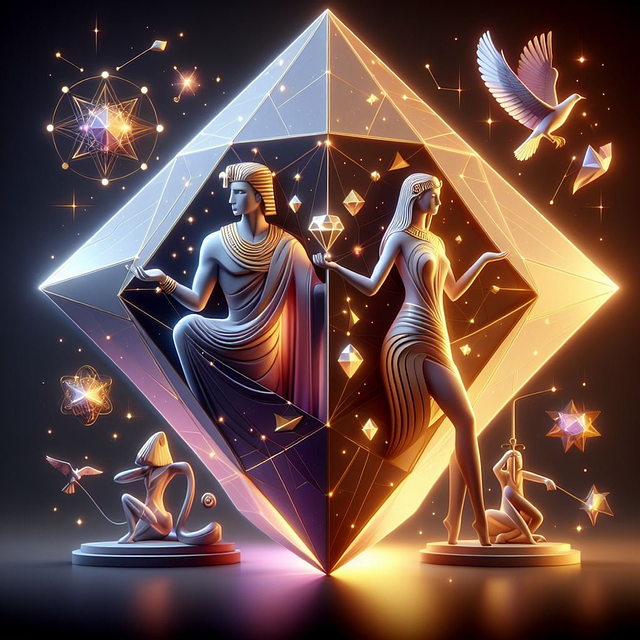 Free Origami Constellations illustration and picture