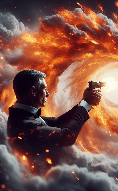 Free james bond bond girl secret service illustration