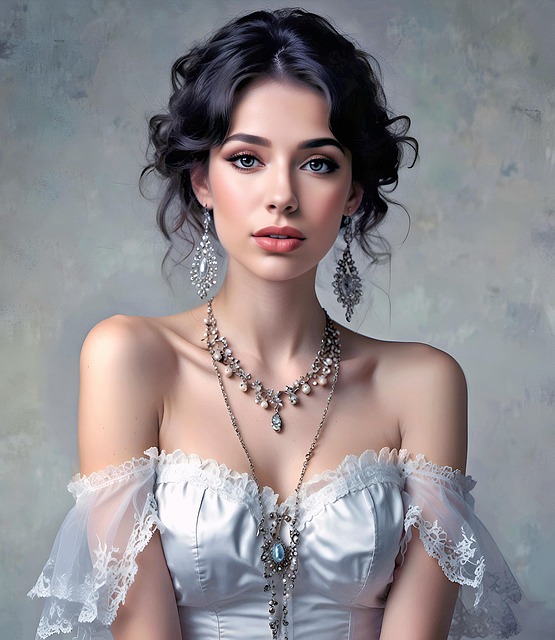 Free woman portrait beauty illustration