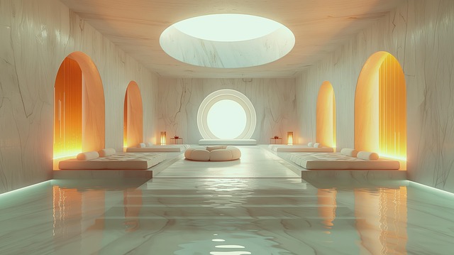 Free space empty spa illustration