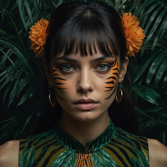 Free Woman Face illustration and picture