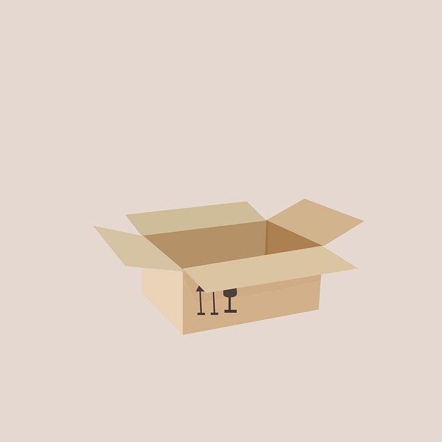 Kasten, Verlegung, Karton, Einpacken