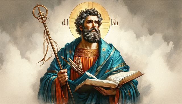 Free saint catholic church illustration