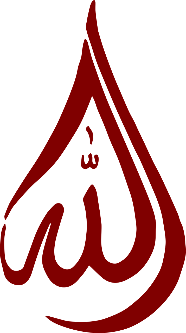 真主 伊斯兰的 阿拉伯 - 免费矢量图形Pixabay