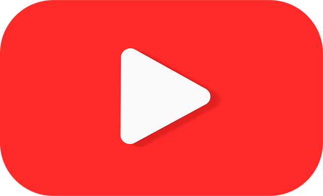 Free play video red vector