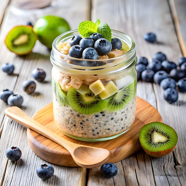 Free ai generated breakfast chia illustration