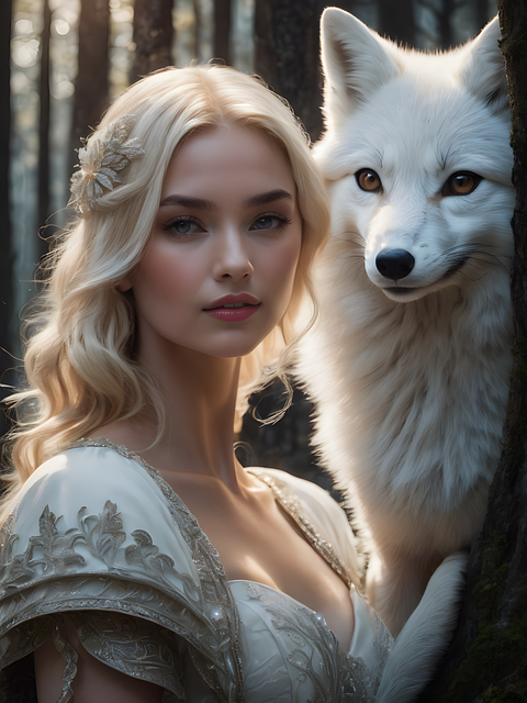 Free woman beauty royalty illustration