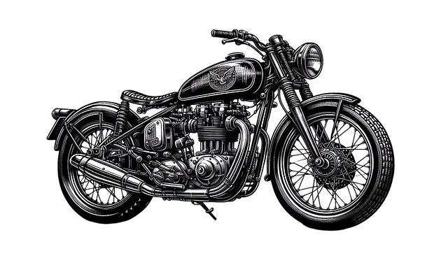 Free ai generated motorcycle bike vector