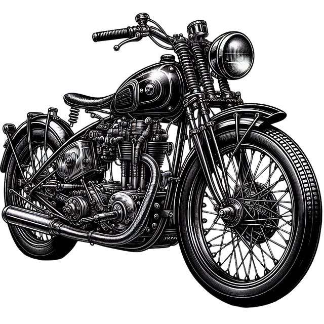 Free ai generated motorcycle bike illustration