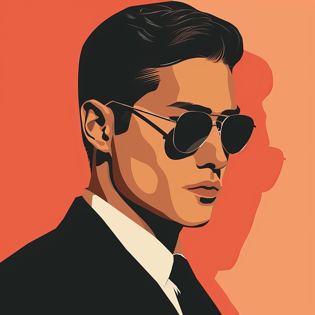 Free ai generated man gangster illustration