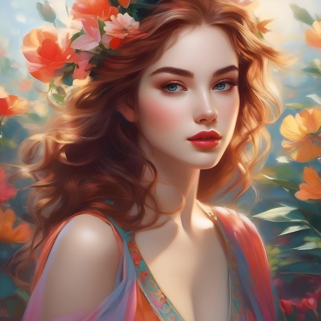 Free Portrait Female illustration and picture