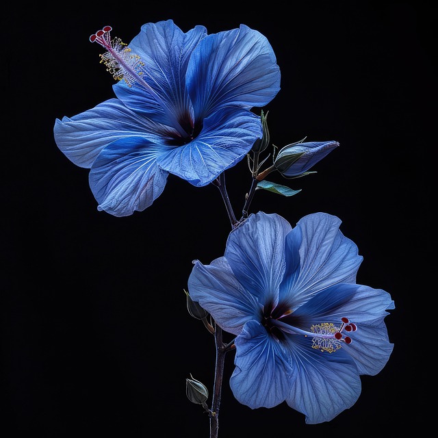 Free ai generated hibiscus hibiscus flowers illustration