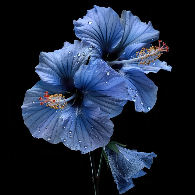 Free ai generated hibiscus hibiscus flowers illustration