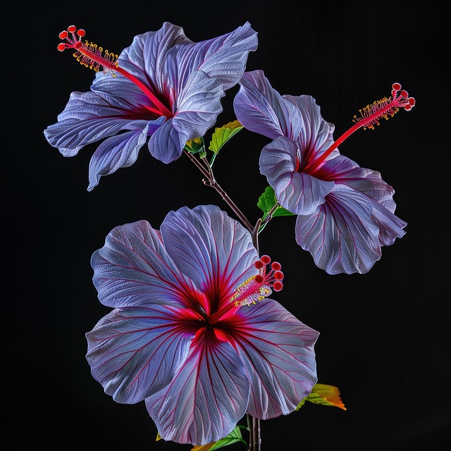 Free ai generated hibiscus hibiscus flowers illustration