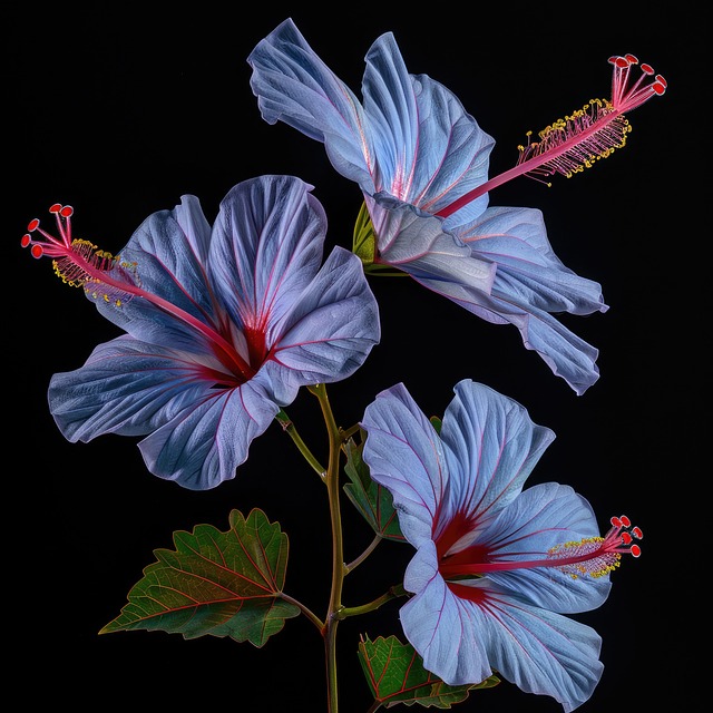 Free ai generated hibiscus hibiscus flowers illustration