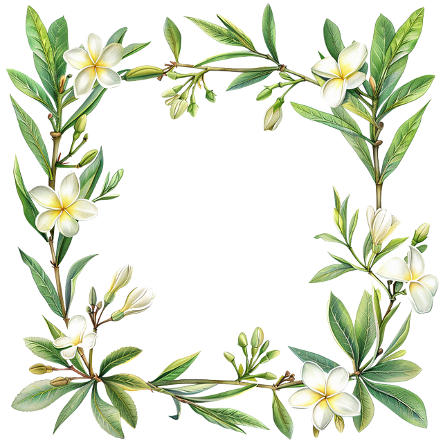 Free ai generated flowers frangipani vector