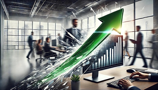 Free ai generated productivity grow illustration