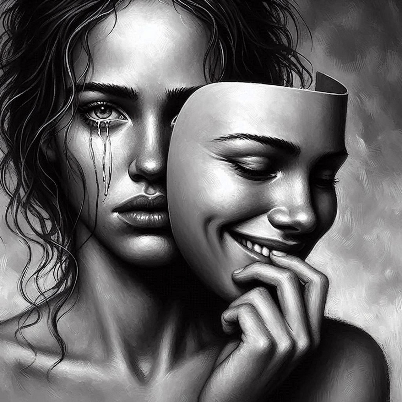 Denial Mask Example Download Mask, Woman, Denial. Royalty-Free Stock Illustration Image ...