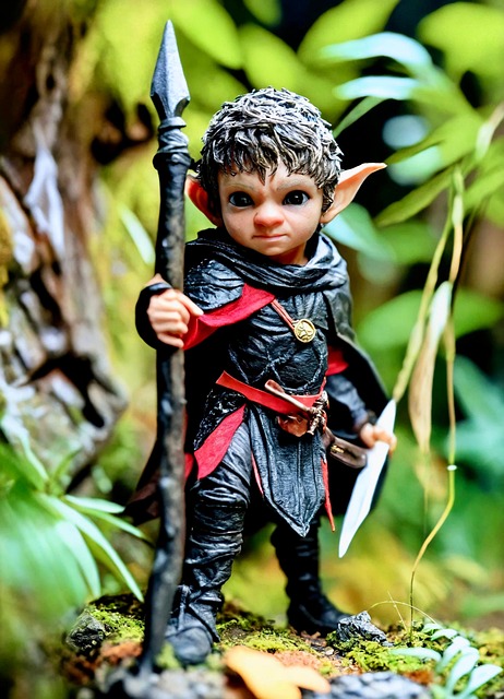 Download free HD stock image of Ai Generated Halfling Free ai generated halfling nature illustration